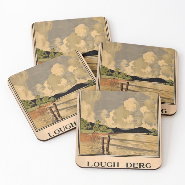 Item preview, retro classic Lough Derg poster designed and sold by CorasPosters.