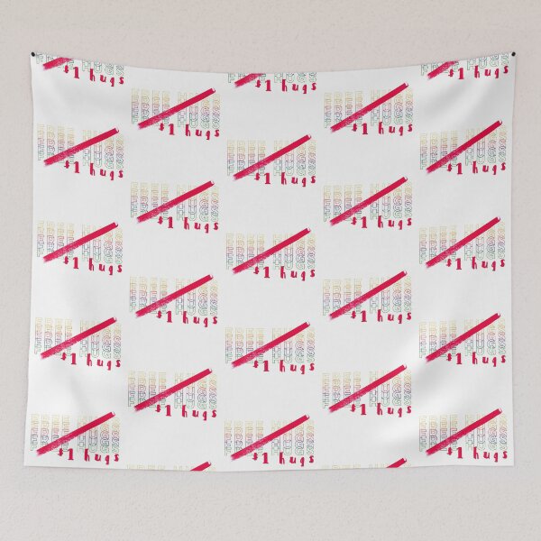 Item preview, Funny Hugs Aren’t Free Anymore - white background designed and sold by gobbieshoppe.
