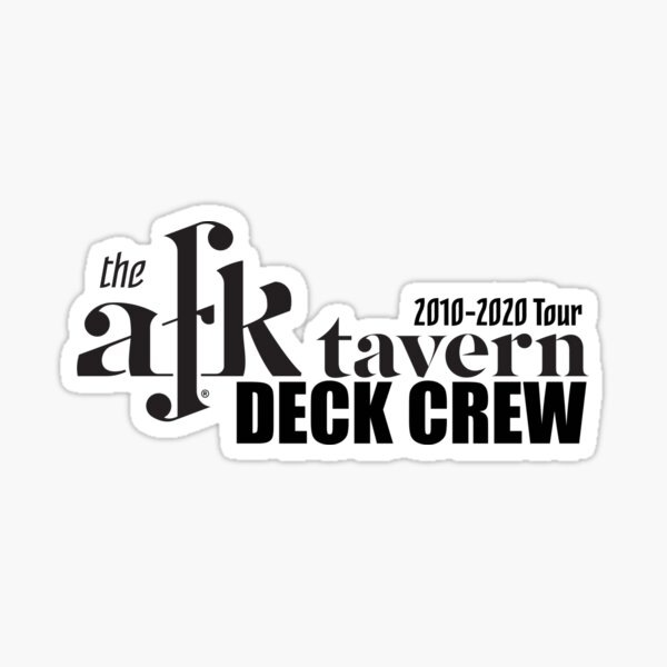AFK Deck Crew Sticker