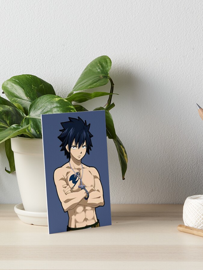 Gray Fullbuster Fairy Tail Art Board Print For Sale By Kawaiicrossing Redbubble