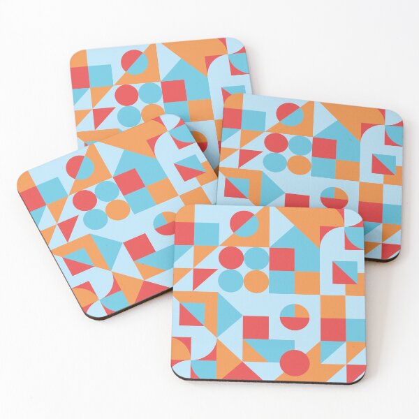 Item preview, Abstract orange blue designed and sold by GingerBest.