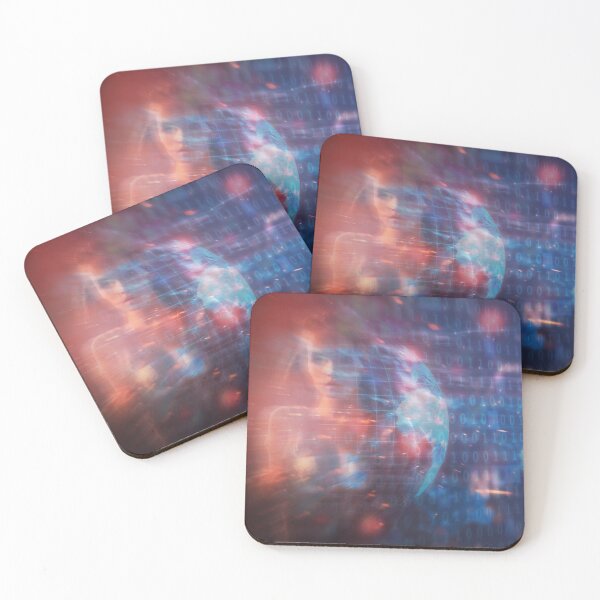 Item preview, Digital Woman Binary Code - 14 designed and sold by Mirage72.