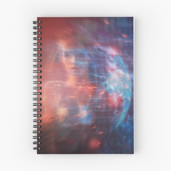 Item preview, Digital Woman Binary Code - 14 designed and sold by Mirage72.