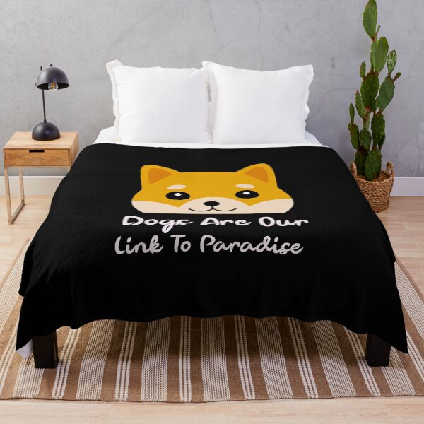 Item preview, DOGS ARE OUR LINK TO PARADISE designed and sold by Ashalcheema.