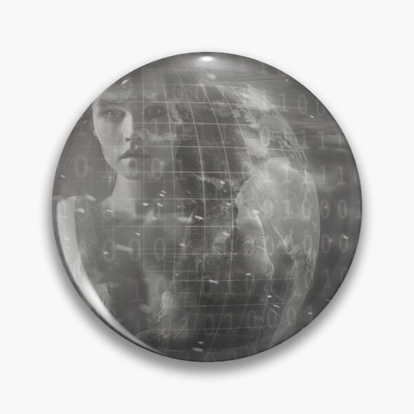 Item preview, Digital Woman Binary Code - 15 designed and sold by Mirage72.