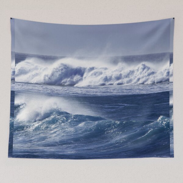 Item preview, Blue Waves Ocean Sea View designed and sold by Paulele.