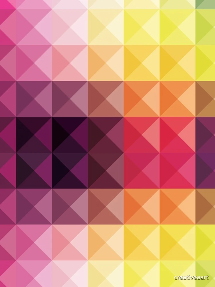 Thumbnail 4 of 4, iPhone Case, creative triangular pattern designed and sold by creativeaart.