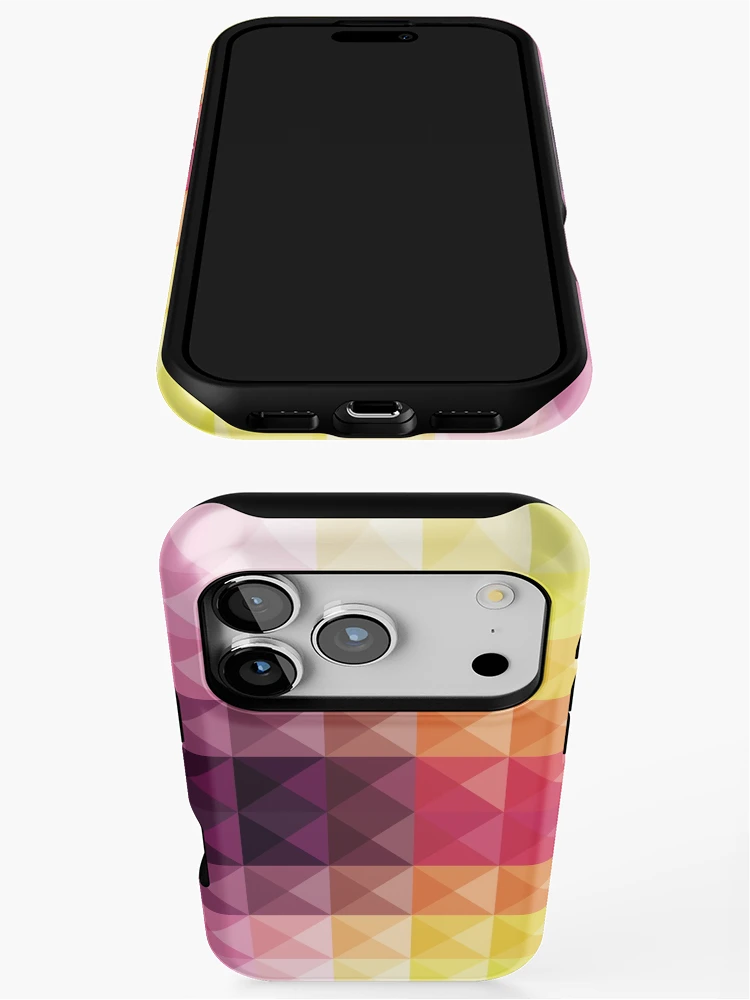 Thumbnail 3 of 4, iPhone Case, creative triangular pattern designed and sold by creativeaart.