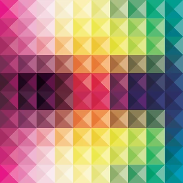 Artwork thumbnail, creative triangular pattern by creativeaart