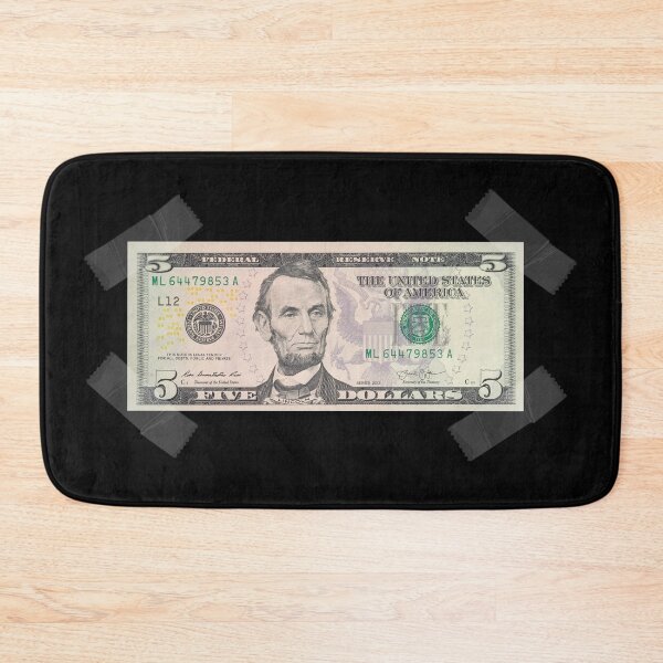 Item preview, Taped Five Dollar Bill designed and sold by KammilDesigns.