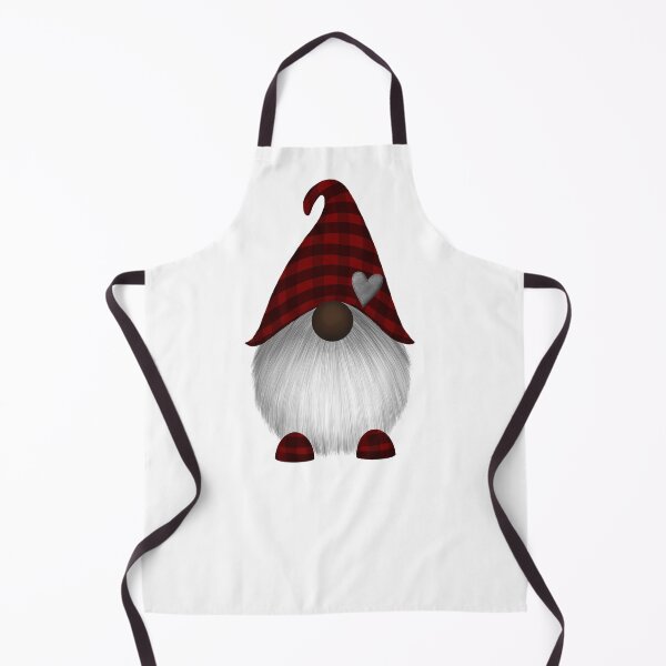Item preview, Red Buffalo Plaid Gnome (dark) designed and sold by Giannamo519.