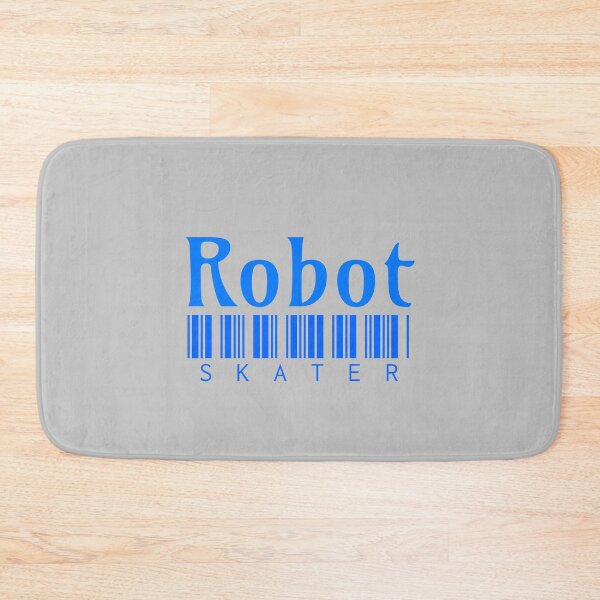 Item preview, robot skater beautiful text design with barcode. designed and sold by Shubham2202.