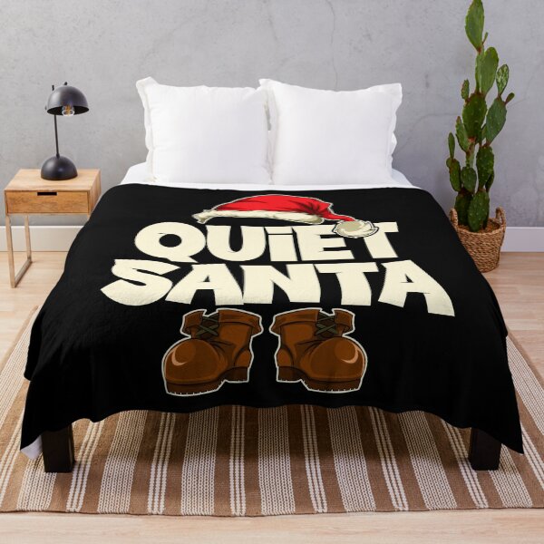 Item preview, Xmas Christmas Quiet Santa designed and sold by bestshirtdesign.