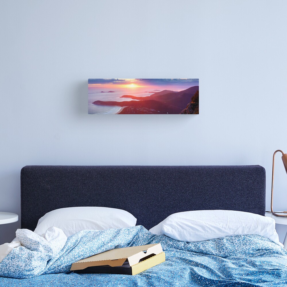 Sunset from Mt Oberon, Wilsons Promontory, Victoria Australia Canvas Print