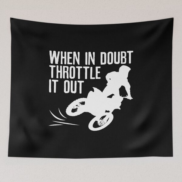 Item preview, Funny Dirt Bike Motocross Throttle It Out designed and sold by EstelleStar.
