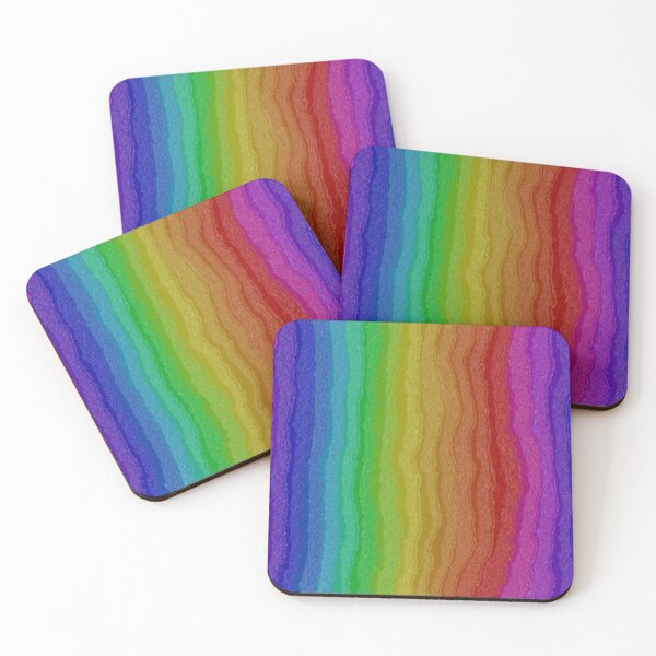 Item preview, Rainbow Colours Vertical Waves designed and sold by SoniyaArt !.