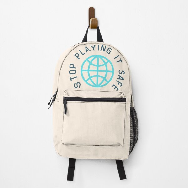 Item preview, Stop Playing it safe / with globe designed and sold by FourNuns.