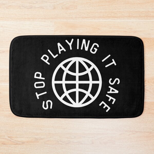 Item preview, Stop Playing it safe / with globe designed and sold by FourNuns.