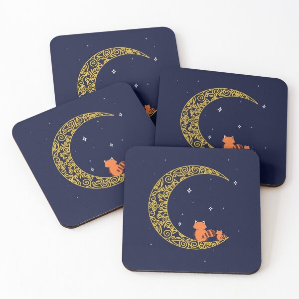 Item preview, Crescent moon red panda designed and sold by galax-C.