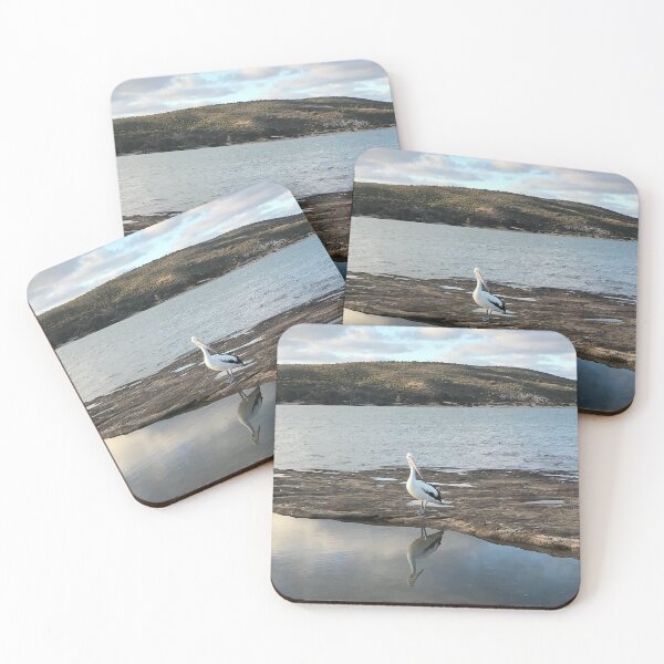 Item preview, Australia - Kalbarri - Pelican Reflection designed and sold by Solveig Winn.