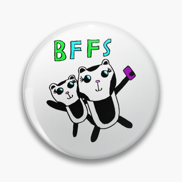 Artikelvorschau, BFF Pandas entworfen und verkauft von tiki19.