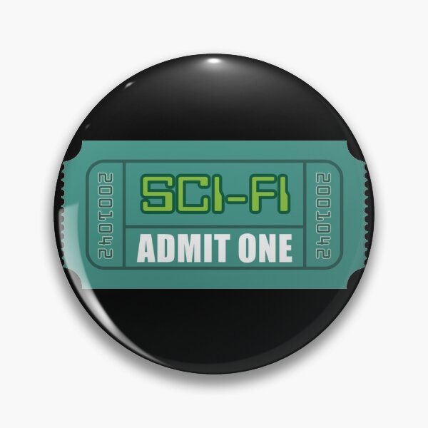Item preview, Sci-Fi Movie Ticket designed and sold by MovieVigilante.