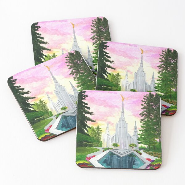 Item preview, Latter-Day Saint Temple in Portland, OR designed and sold by SketchyBetty.