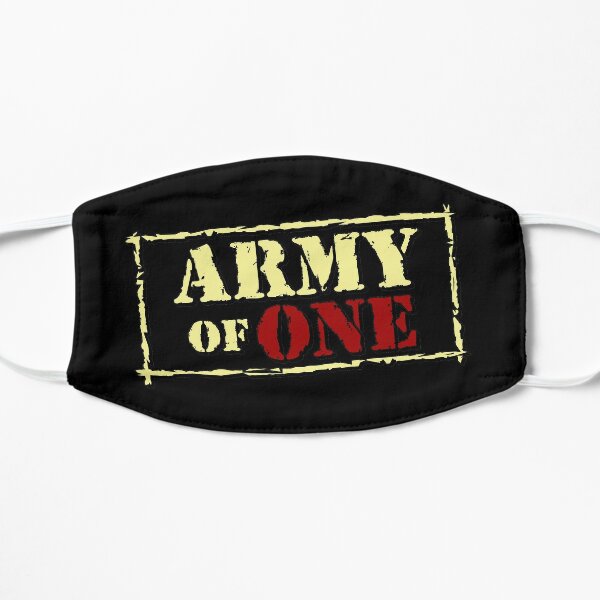Hop ind her Kyst Army Of One" Mask for Sale by SonyaJep | Redbubble