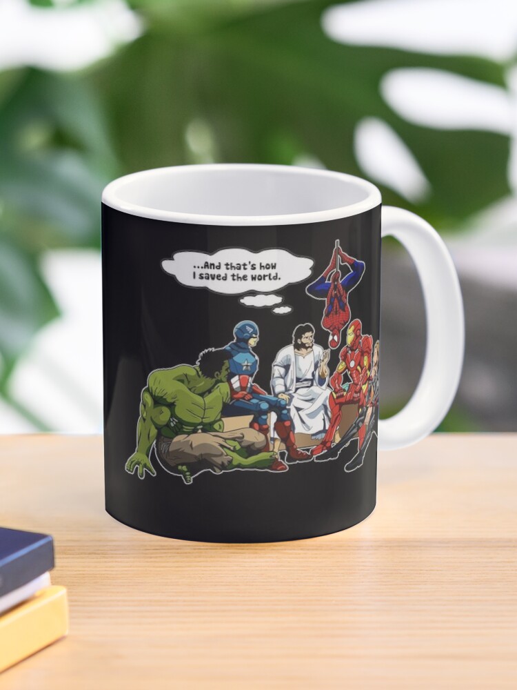 Marvel Black Mug. Marvel Gift. Marvel Coffee Mug. Avengers Mug. Marvel  Addict Gift. 