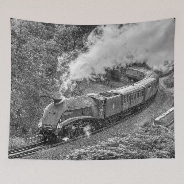 Item preview, Number 9 in the Rain - Black and White designed and sold by Steve H Clark.