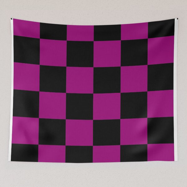 Item preview, Purple and black checkered designed and sold by Sharon111.
