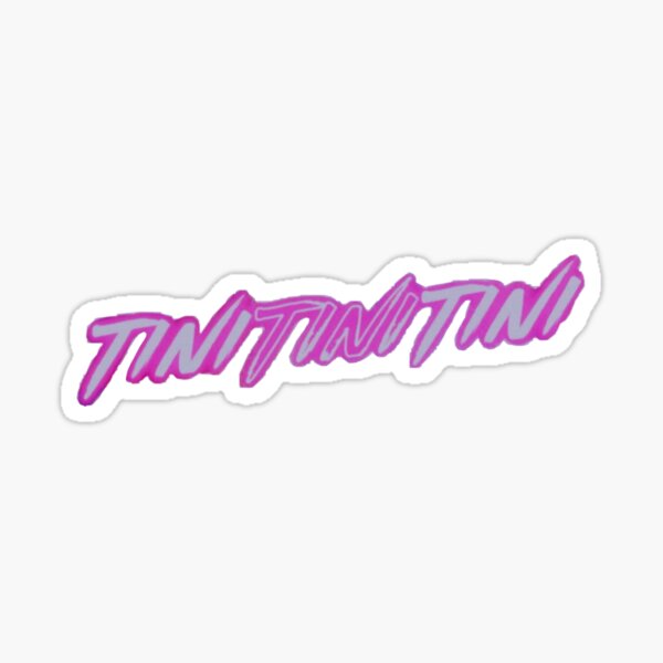 TINI TINI TINI logo Sticker
