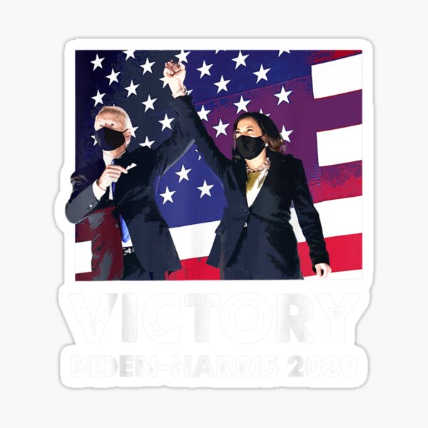 Biden Harris 2020 Victory President Election Celebration T shirt Sticker