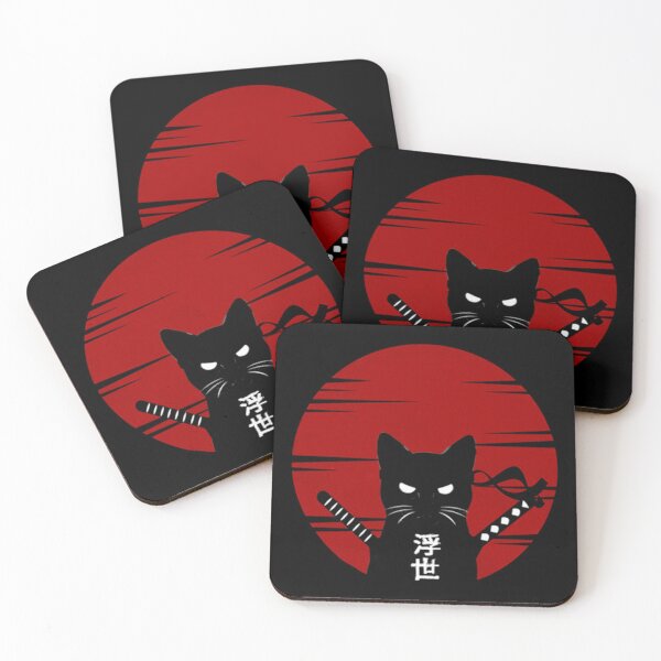 Item preview, Ninja Cat Japanese designed and sold by KhanWill.