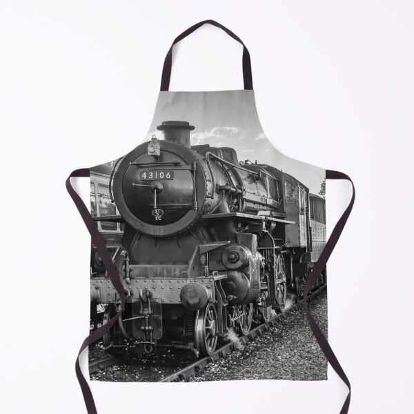 Artikelvorschau, LMS Ivatt Class 4 - Schwarz und Weiß entworfen und verkauft von Steve H Clark.