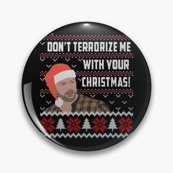 Item preview, 90 Day Fiance Andrei "Don't Terrorize Me With Your Pregnancy!" Ugly Christmas Sweatshirt designed and sold by xheykelseyyy.