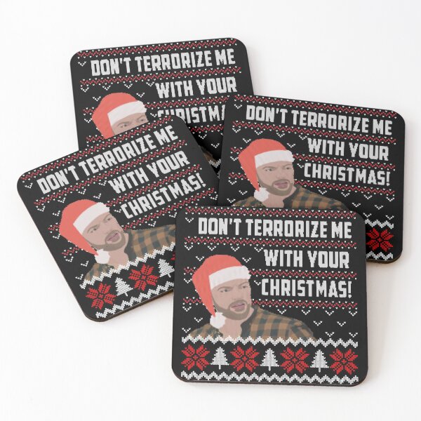Item preview, 90 Day Fiance Andrei "Don't Terrorize Me With Your Pregnancy!" Ugly Christmas Sweatshirt designed and sold by xheykelseyyy.