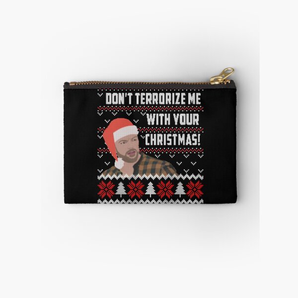Item preview, 90 Day Fiance Andrei "Don't Terrorize Me With Your Pregnancy!" Ugly Christmas Sweatshirt designed and sold by xheykelseyyy.