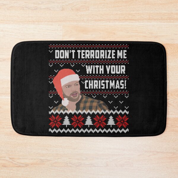 Item preview, 90 Day Fiance Andrei "Don't Terrorize Me With Your Pregnancy!" Ugly Christmas Sweatshirt designed and sold by xheykelseyyy.