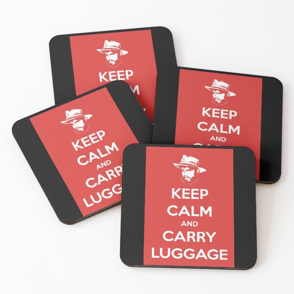 Item preview, Keep Calm And Carry Luggage designed and sold by MovieVigilante.