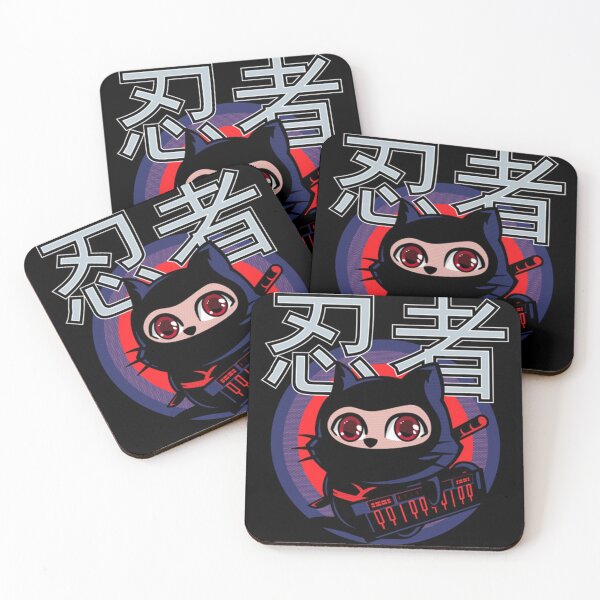 Item preview, Cute Japanese Piano Ninja Cat designed and sold by ClarkeLilly.