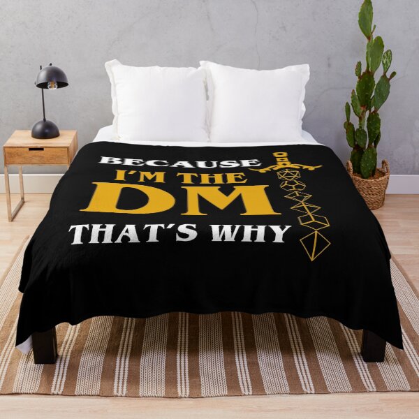Dungeons and Dragons Throw Blanket