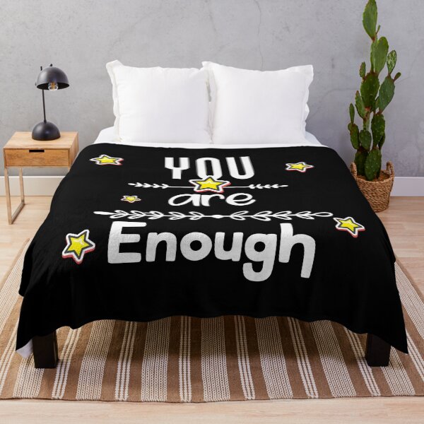 Item preview, You are enough - motivational quote for everyone designed and sold by feel-free-store.
