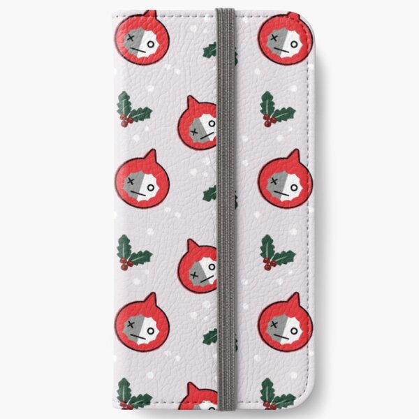 Space Robot Christmas Pattern BTS Van Army iPhone Wallet