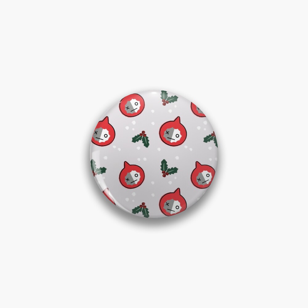 Space Robot Christmas Pattern BTS Van Army Pin