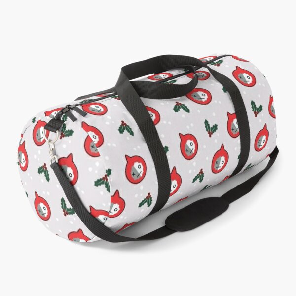 Space Robot Christmas Pattern BTS Van Army  Duffle Bag