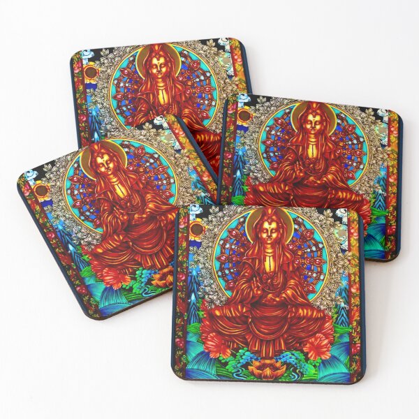 Item preview, Quan Yin, Buddha, meditation, tranquility, calmness, mandala, enlightenment designed and sold by sandpiperstudio.