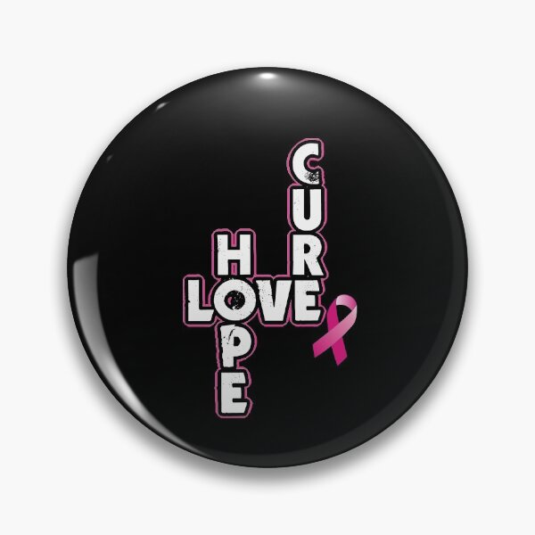 Item preview, Cure, hope and love for breast cancer patients designed and sold by mederDESIGNS.