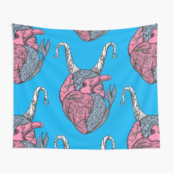 Capricorn Heart Tapestry