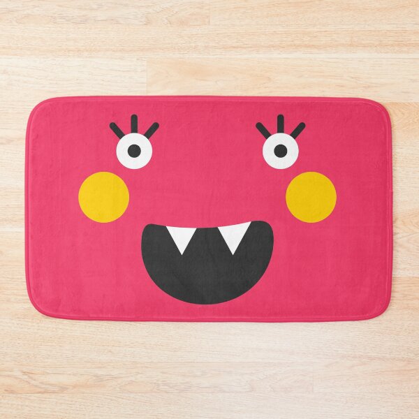 Item preview, Cute smiling monster face with eyes and teeth designed and sold by MangoFun.